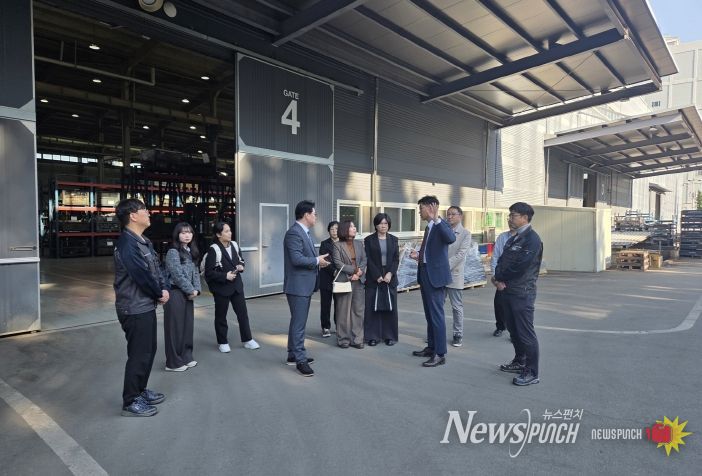 창원특례시, 수출 중소기업 탄소중립 대응 현장 점검