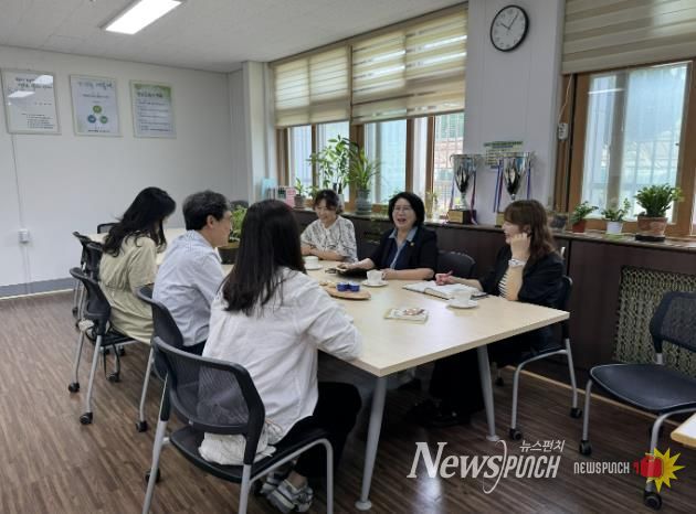경기도의회 이서영 도의원, 14억8천만원 투입 ‘야탑중 챌린지홀’ 완공 현장 방문