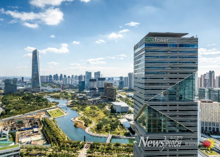 송도지타워(IFEZ) 전경