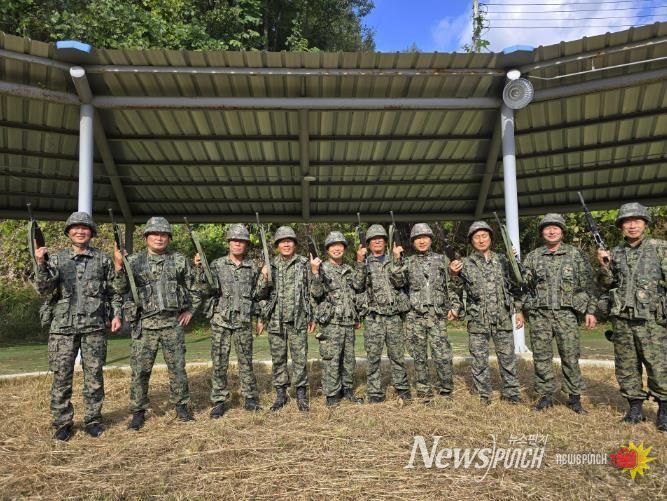 산청 특전예비군 중대, 입영훈련 실시
