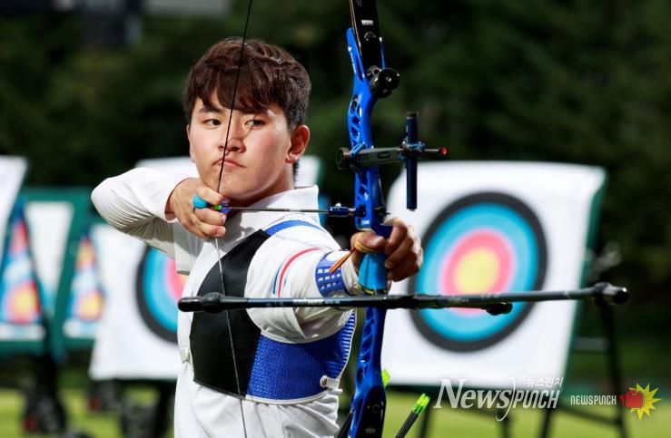 예천군청 김제덕・장지호 선수, 2026 양궁 국가대표 선발-김제덕.