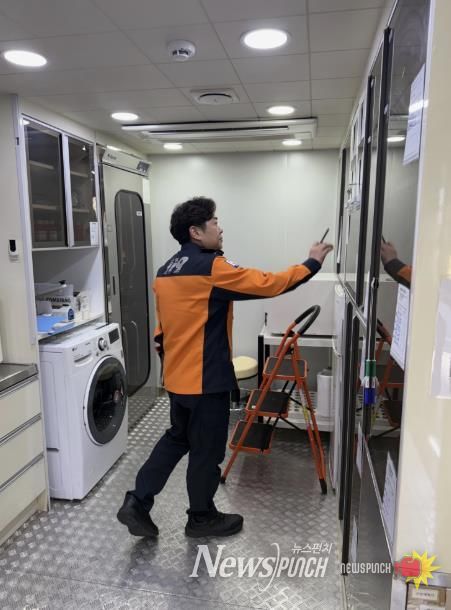 나주소방서, 동절기 대비 감염관리 강화 점검 실시