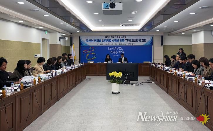 안동시, 2026년 지역사회보장계획 수립 위한 TF팀 모니터링 회의 개최
