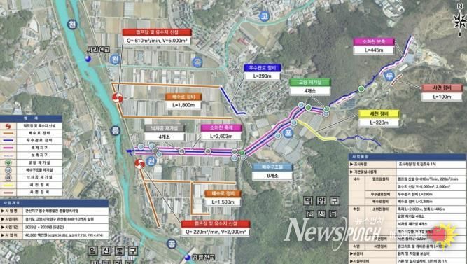 관산지구 풍수해생활권 종합정비사업