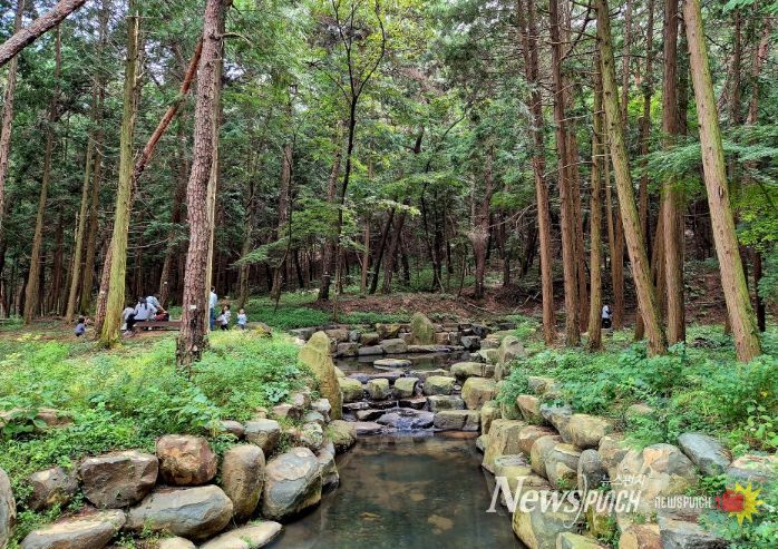 사천시 곤명면 용산리 다솔사 인근 사방시설