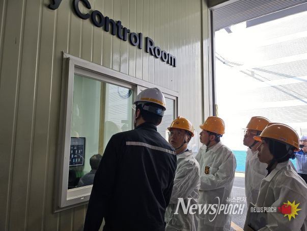 이복원 경제부지사, 충청북도 AI제조혁신 현장점검