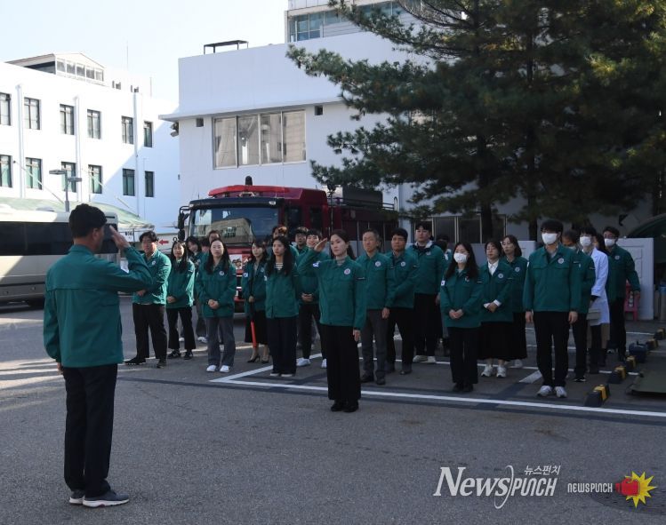 청주시의회-영운119안전센터, 화재대비 합동 소방훈련