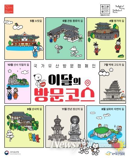 2025 국가유산 방문 캠페인 포스터