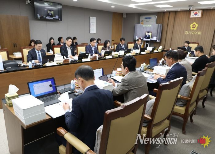 경제노동위원회, 2025년 노동국-킨텍스 행정사무감사 실시