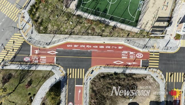 처인초 공사 후