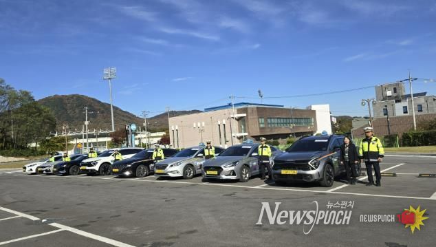 상주시 모범운전자회 수능 당일 수험생 긴급 수송