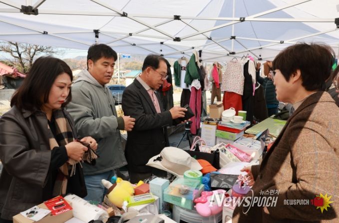 제천시의회, 플리마켓 물품 기부