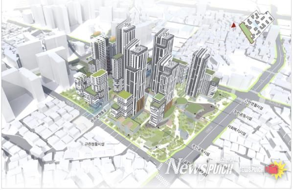 대림동 855-1번지 일대 대림1구역 주택정비형 재개발사업 조감도