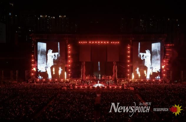 지드래곤 공연 현장(제공=쿠팡플레이)