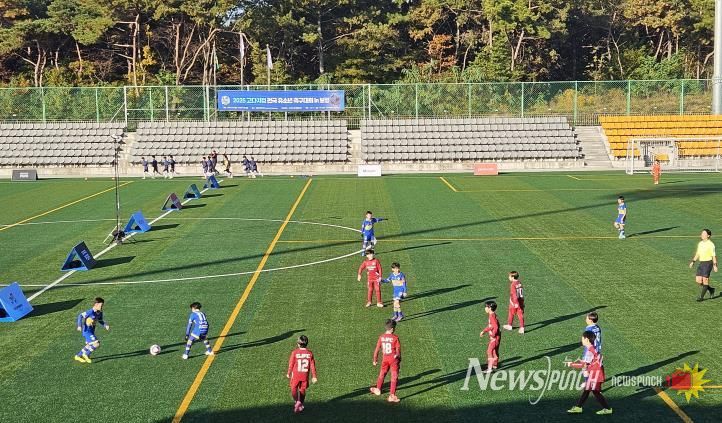 유소년 축구대회 사진