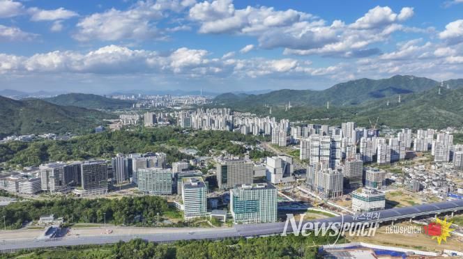 과천지식정보타운 모습