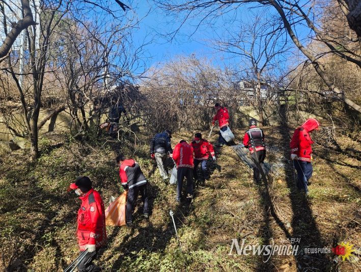 예천군, ‘백두대간 사랑운동 - 쓰담 캠페인’