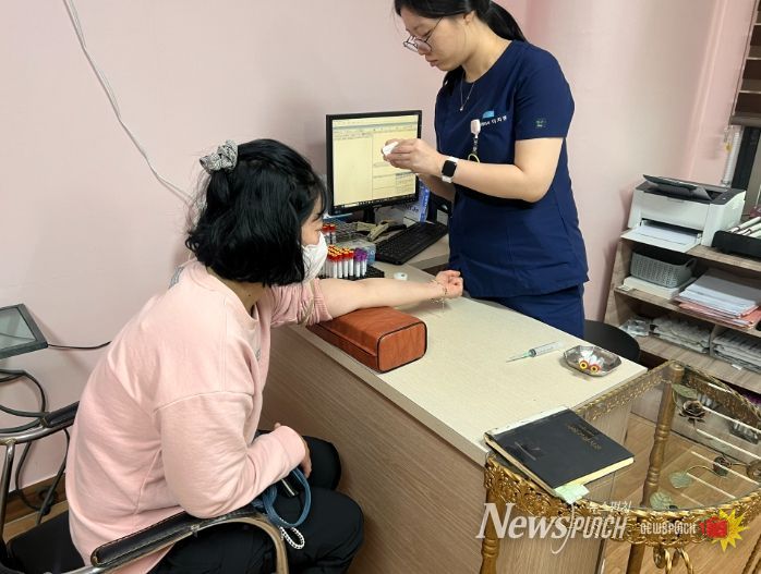 구례군가족센터와 강병원의 의료지원