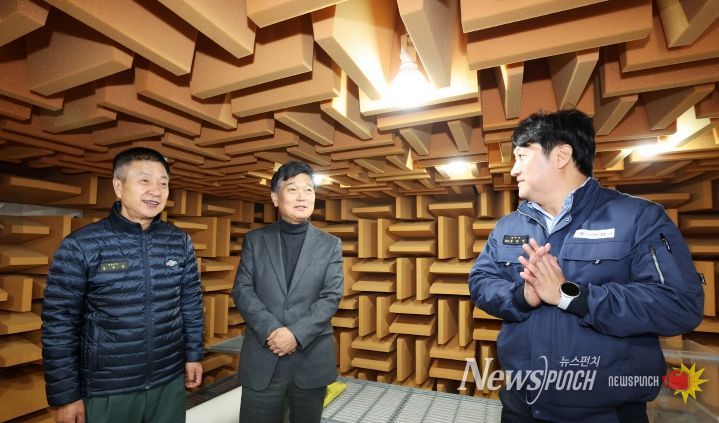 박종효 남동구청장,‘㈜엔에스브이’ 기업 현장 방문