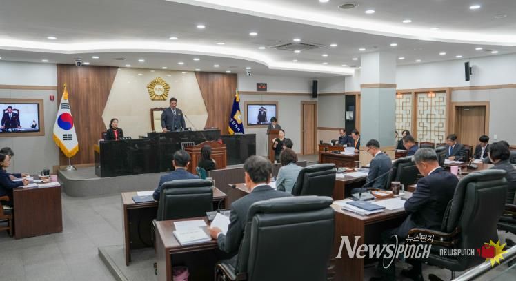 괴산군의회, 제346회 제2차 정례회 개회
