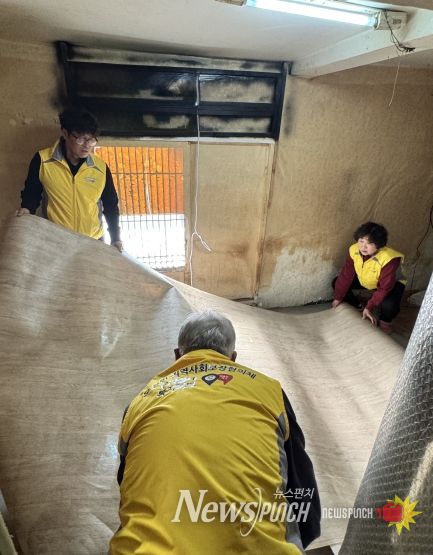 오성면 지역사회보장협의체, 겨울맞이 거주환경 개선 봉사