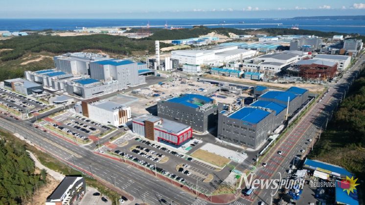 포항 영일만산단 에코프로포항캠퍼스 전경.
