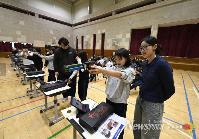 남원시 사격 국가대표 양지인 선수 모교 방문