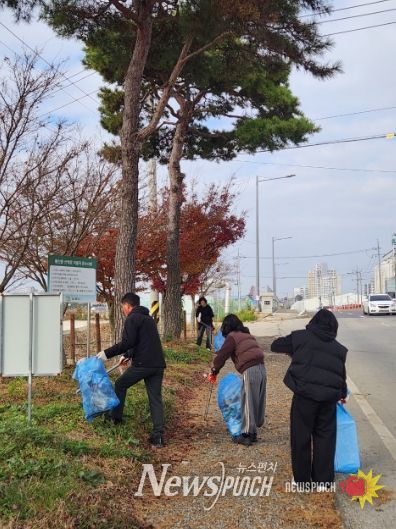 김제시, 겨울 대비 환경정화활동 실시