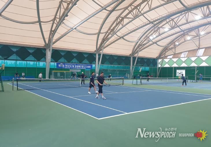 제2회 천년의 빛 영광 동호인 테니스대회 개최-24년 대회사진