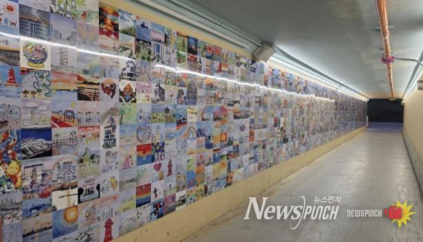 시흥시 배곧1동 주민자치회, ‘아트월 조성사업’ 1단계 완료