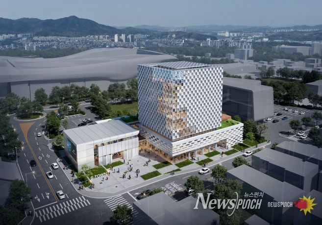 AI활용 첨단디지털문화콘텐츠 실증 공간 마련 (거점시설(첨단디지털문화콘텐츠 실증공간) 조감도)