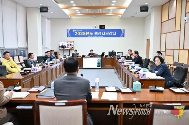 완주군의회, 2025년 행정사무감사 7일차