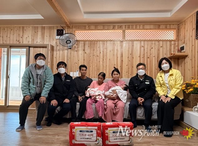 고창군 아산면 용장마을, 쌍둥이출산