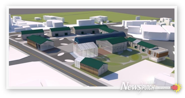 영암군 창업문화타운 조감도