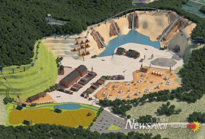 고창군 암치석산 소규모 관광단지 조성.