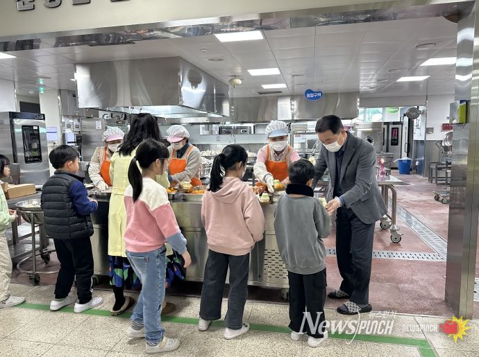 경산교육지원청, 대체식 제공으로 급식 정상 운영