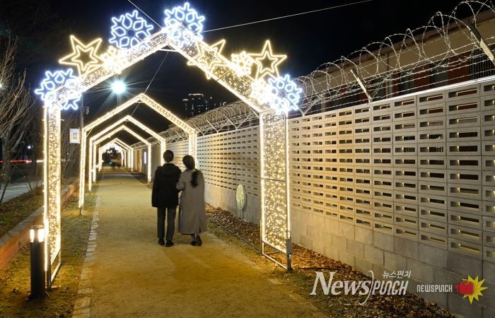 달성군 ‘Re:화원 도시숲’에 펼쳐진 크리스마스, 겨울밤을 밝히다!