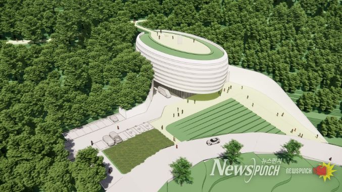 남원도자전시관 조감도