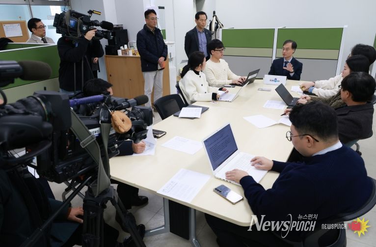 방사광가속기 관련 기자간담회(기자실, 경제)