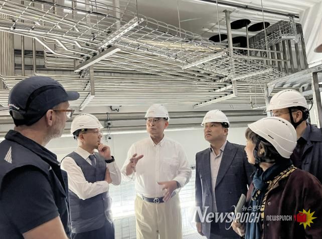 중입자 가속기 현장 방문