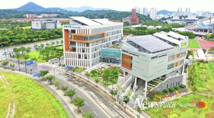 안산시 단원구청 전경