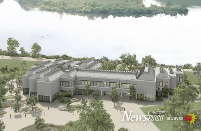 국립박물관 건립예상사진