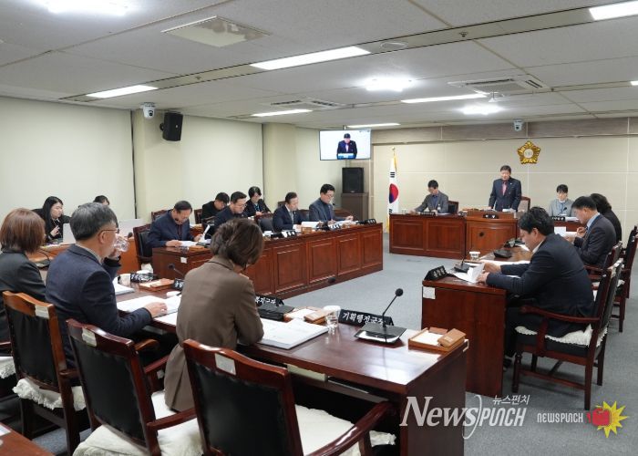 음성군의회, 12월 정례의원간담회 개최