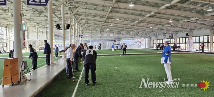 제44회 (사)대한노인회 광양시지회장배 노인 게이트볼대회 개최