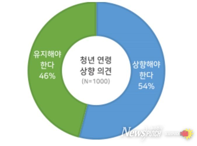 청년 연령 기준 상향 의견