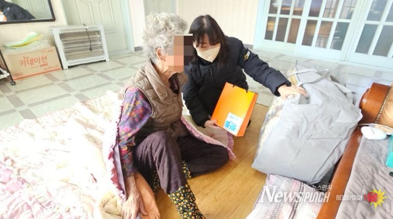 치매어르신 한파대비 집중건강관리