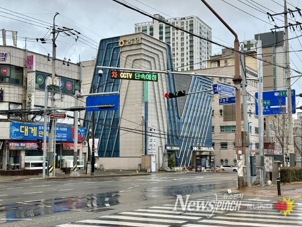 동구 고늘로 신규 CCTV 설치