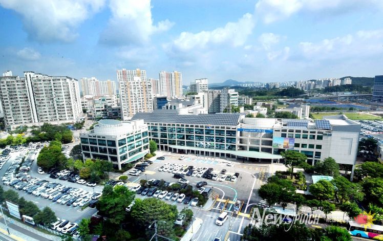 시흥시청 전경