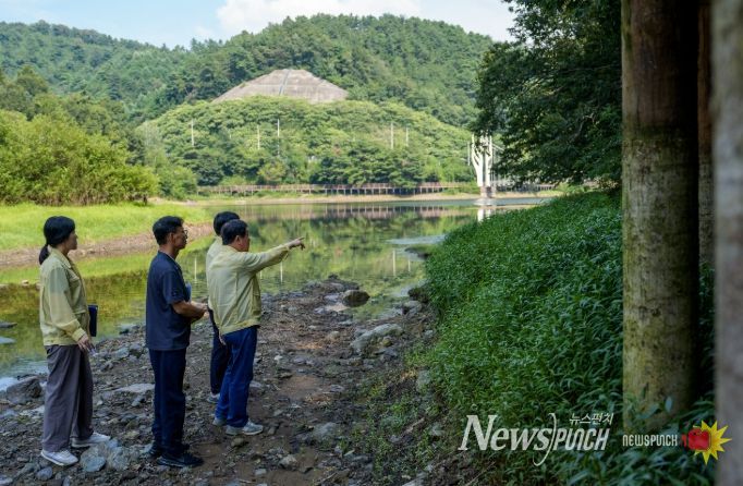 가뭄대비 저수지 점검