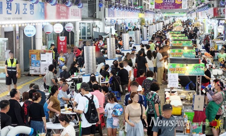 지난 8월 중앙시장 ‘동구夜놀자’ 현장 모습